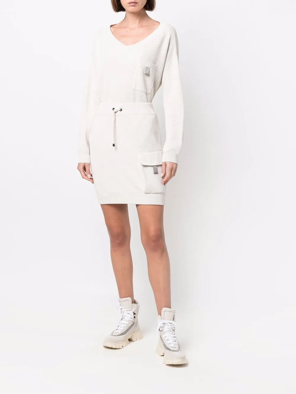 Brunello Cucinelli Gerippter Strickrock | Strickröcke | Image 2