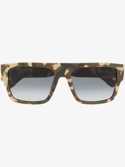 DSQUARED2 EYEWEAR lunettes de soleil Icon à motif camouflage