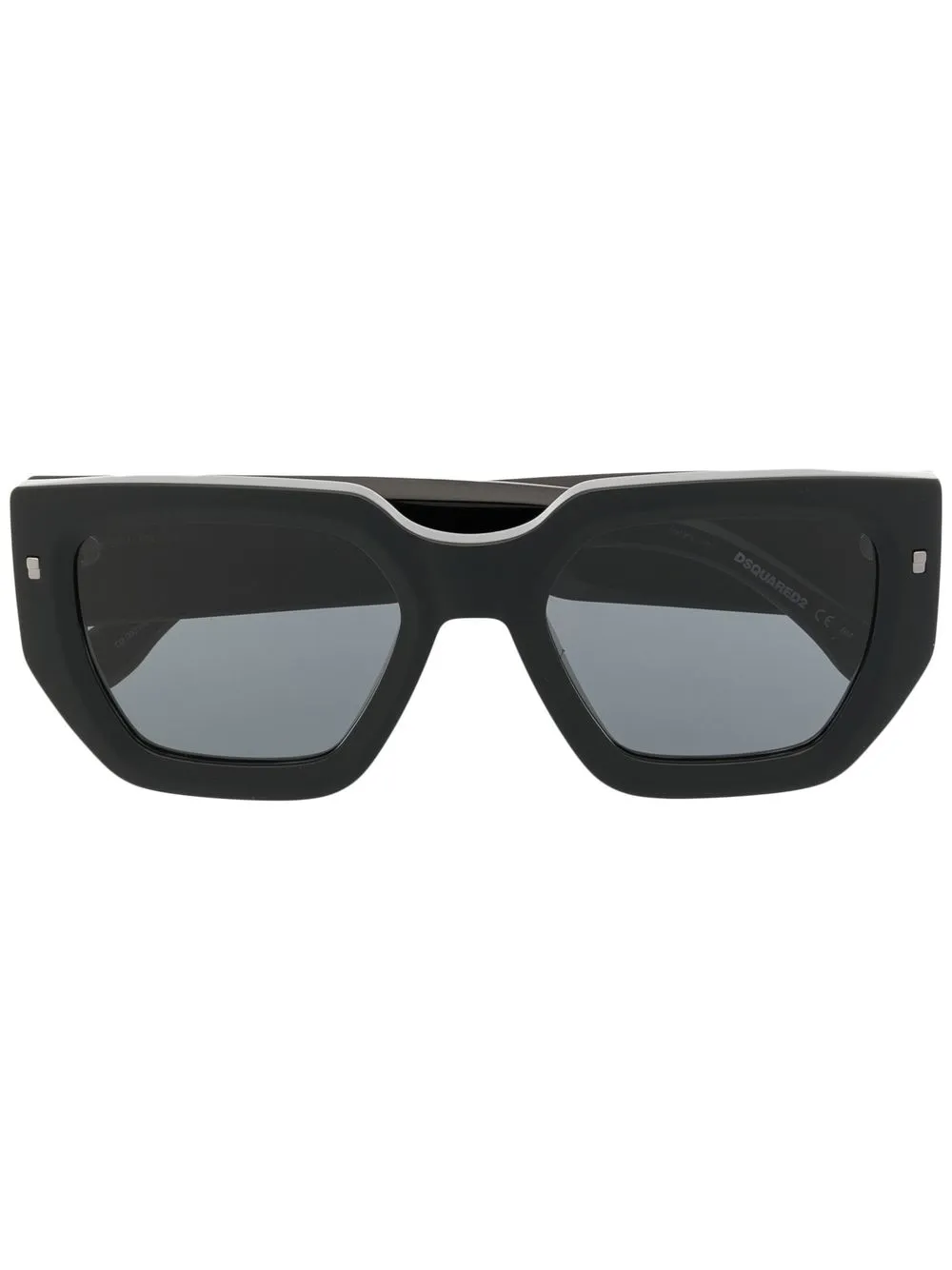 

Dsquared2 Eyewear square-frame tined sunglasses - Black