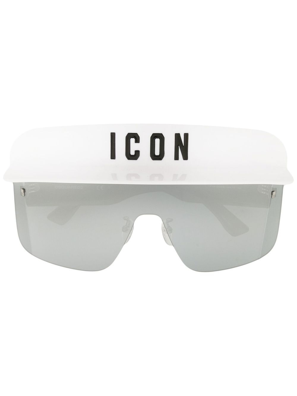 

Dsquared2 Eyewear lentes de sol con armazón de estilo piloto y logo - Blanco