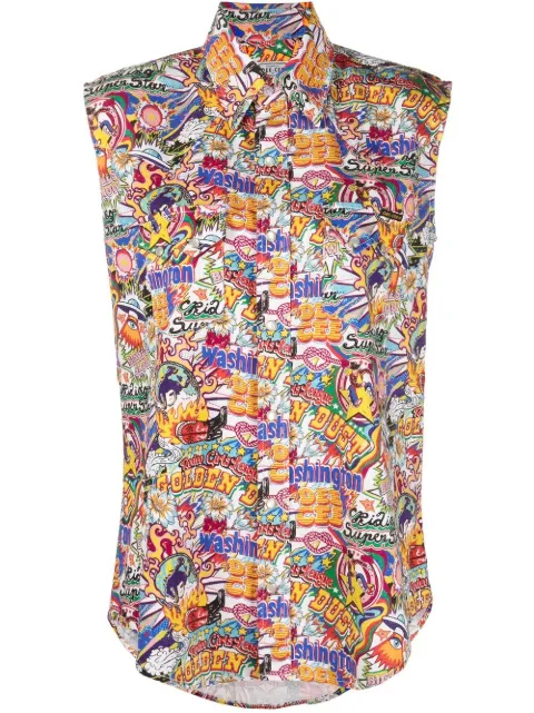 Washington Dee Cee camisa con estampado gráfico 