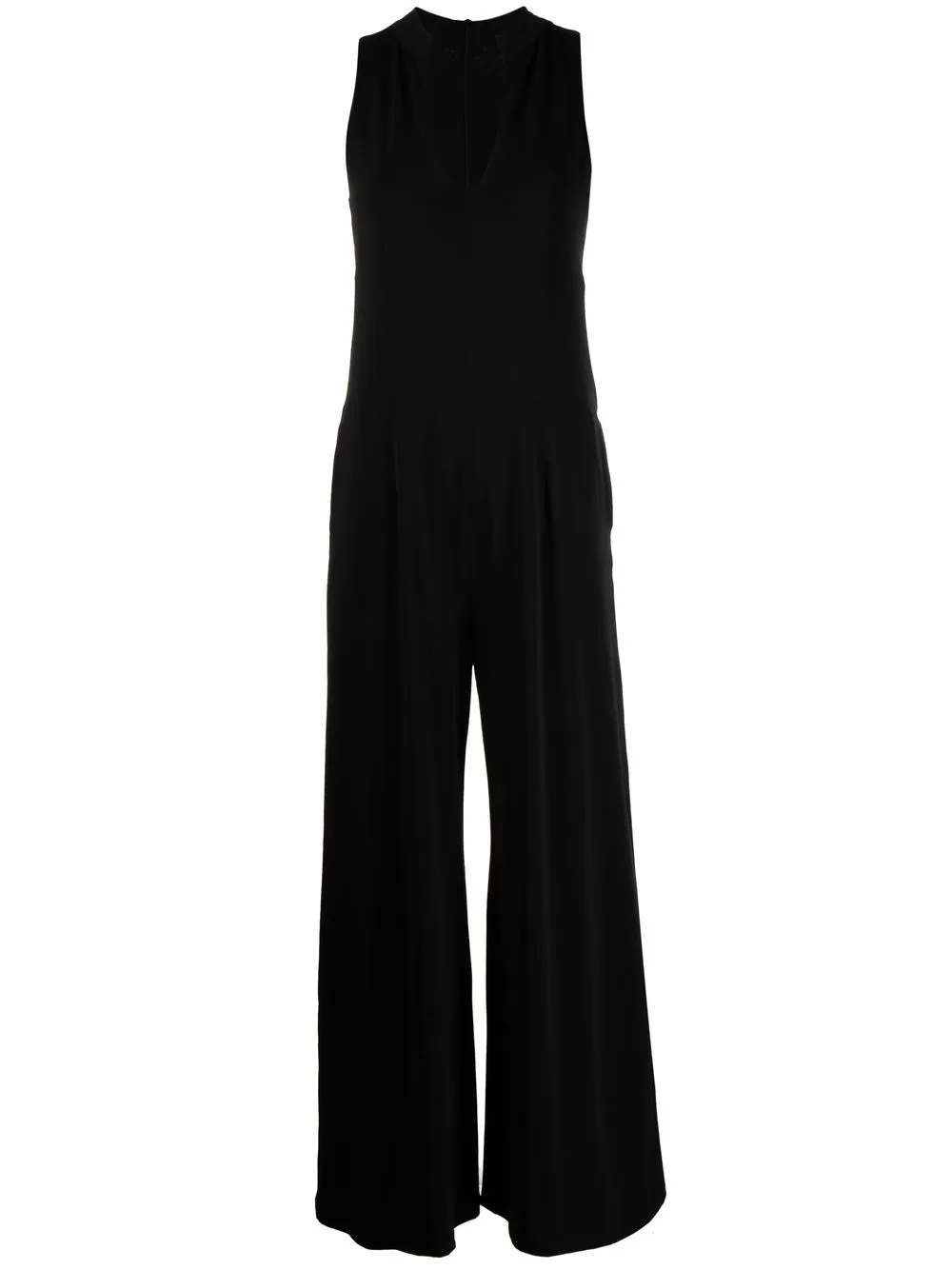 

Lisa Von Tang jumpsuit Slinky ancho - Negro