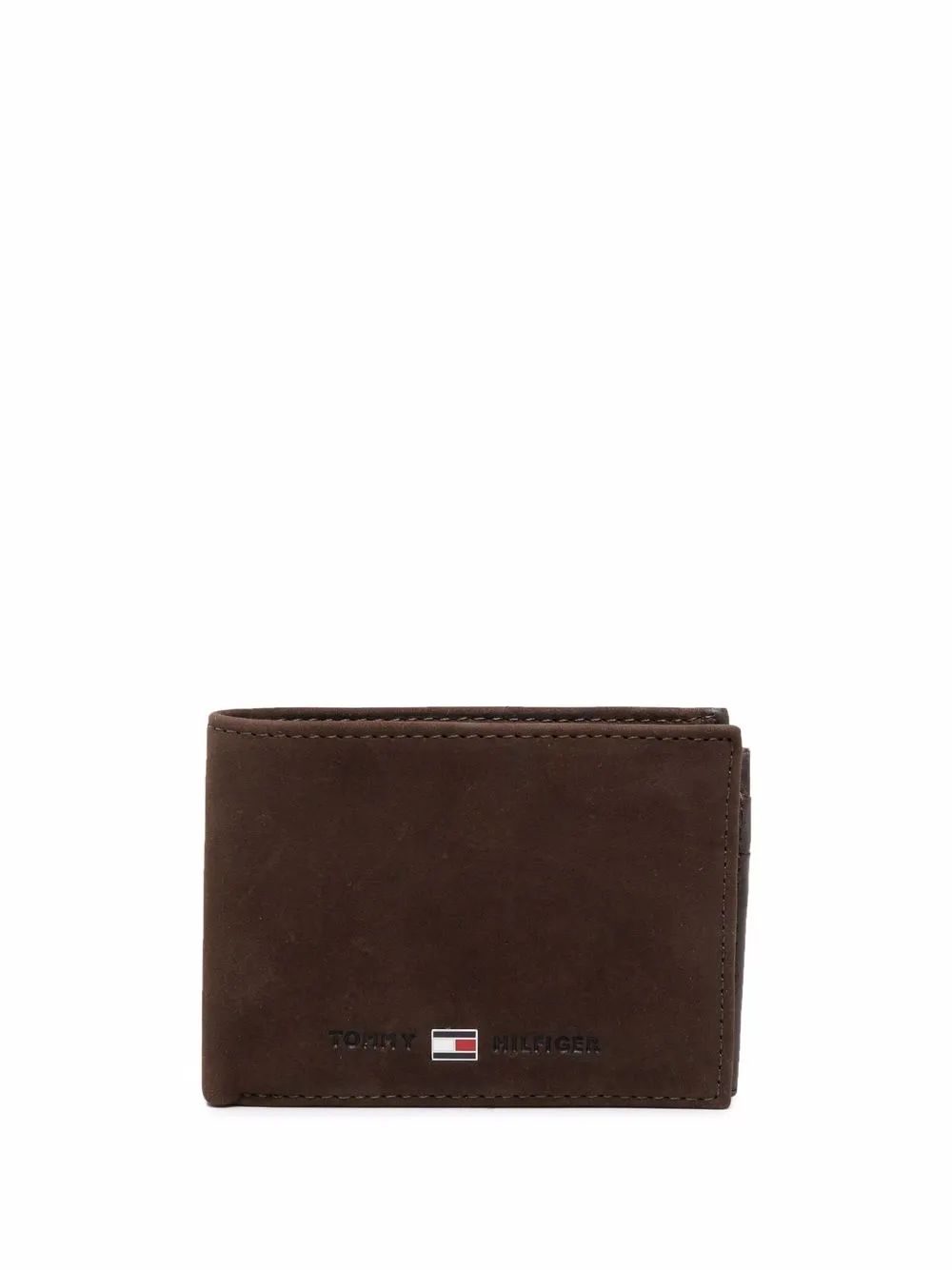 

Tommy Hilfiger small nappa leather wallet - Brown