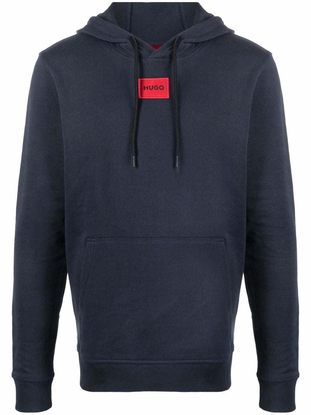 HUGO logo-patch detail hoodie | Smart Closet