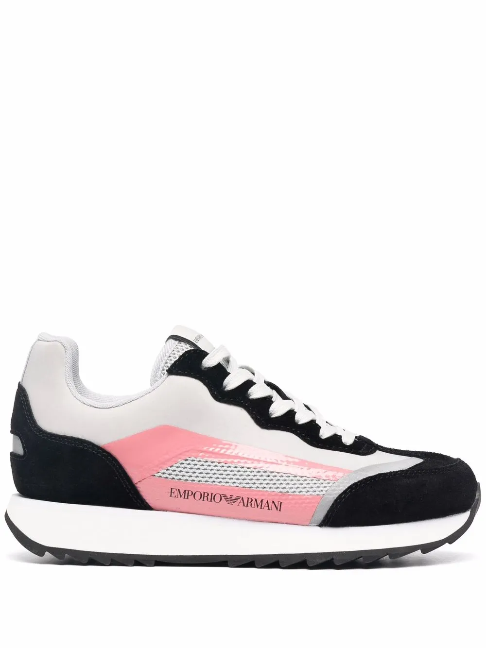 

Emporio Armani logo-print sneakers - Black