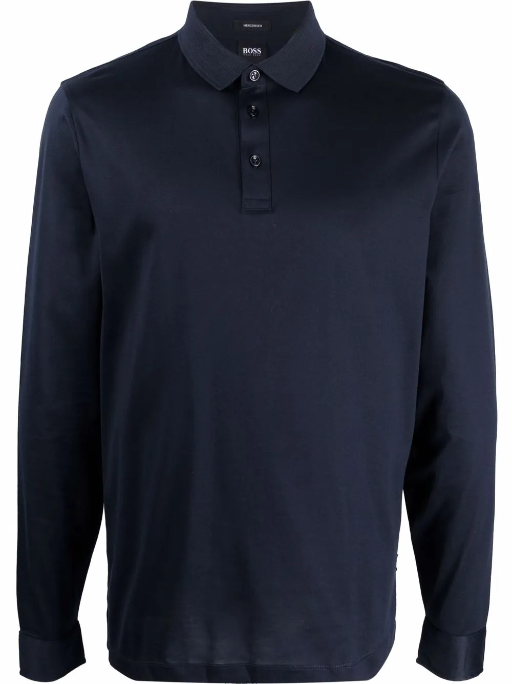 

BOSS long-sleeved polo shirt - Blue