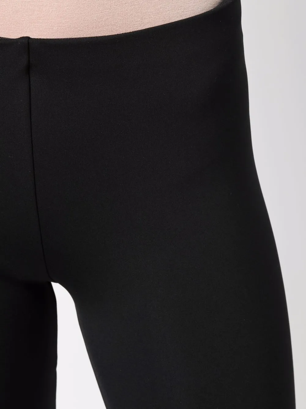The Row Woolworth Mid-rise Leggings In Black