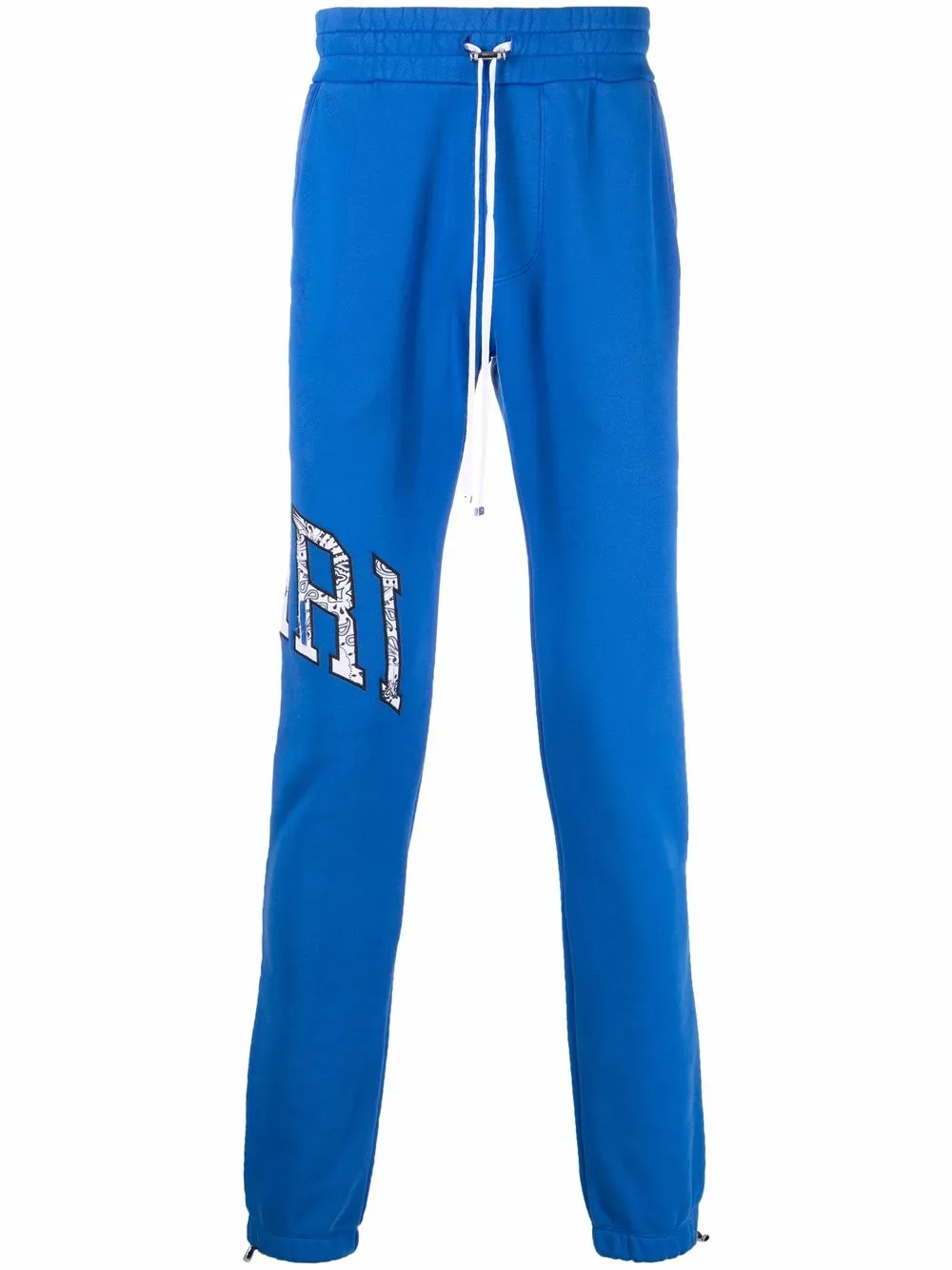 

AMIRI bandana logo track pants - Blue