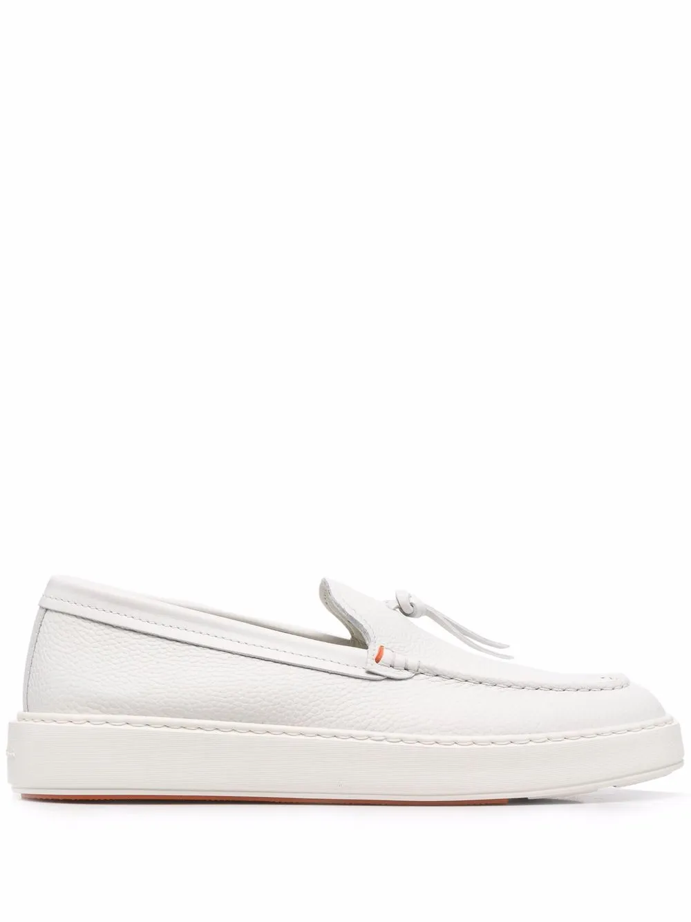 

Santoni knot-detail loafers - White