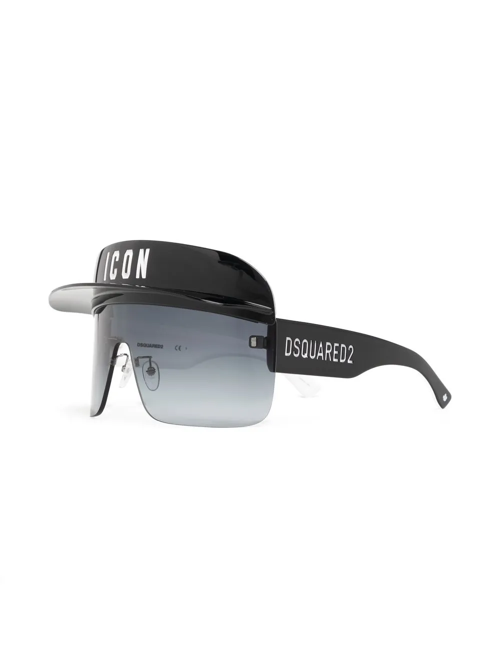 DSQUARED2 EYEWEAR logo-print pilot-frame sunglasses | Image 2