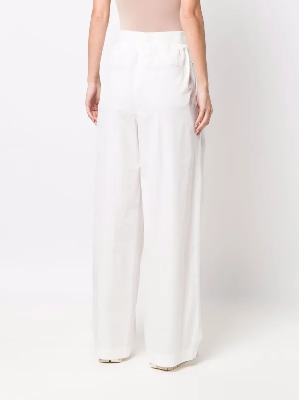 brunello cucinelli wide leg pants