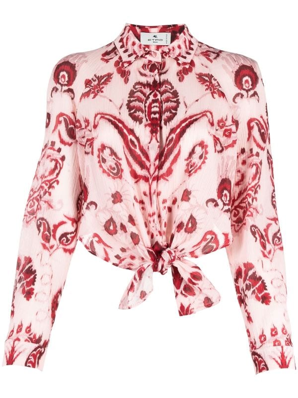 ETRO Floral paisley-print Shirt - Farfetch