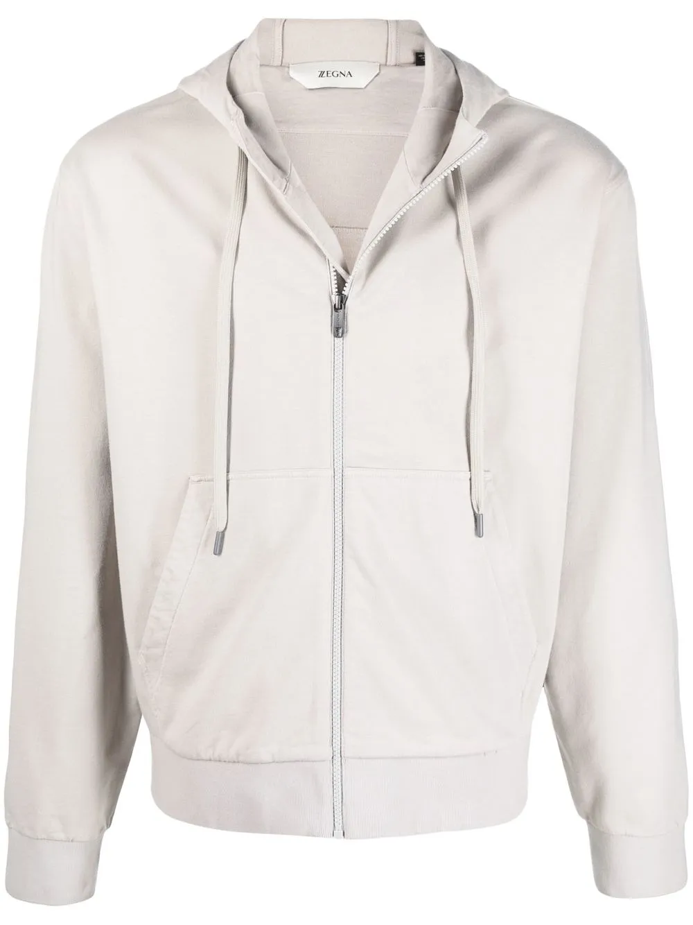 

Zegna hoodie con cierre - Neutro