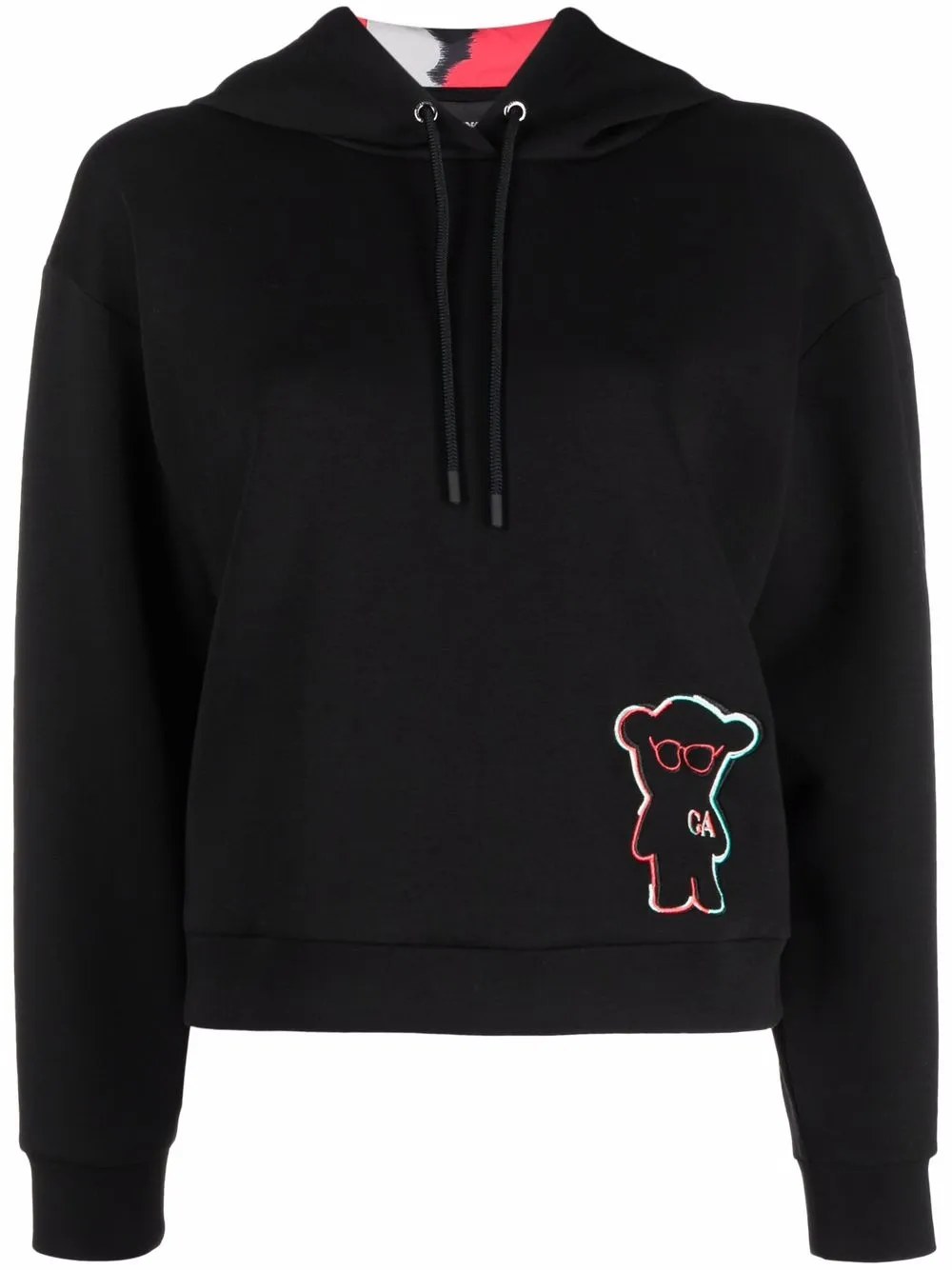 

Emporio Armani hoodie con parche del logo - Negro