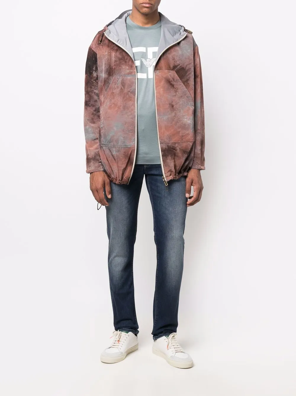 Emporio Armani Straight jeans - Blauw