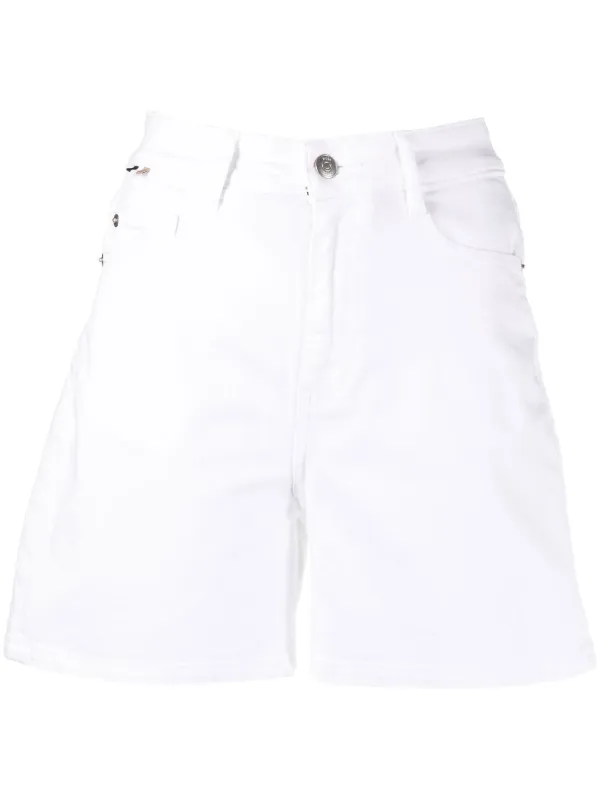 BOSS mid-rise Denim Shorts - Farfetch
