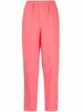 Emporio Armani elasticated track-pants - Pink