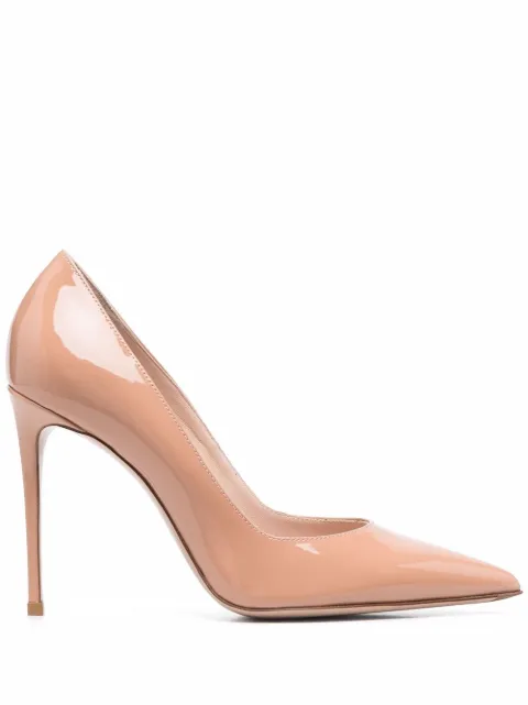 Le Silla zapatillas de charol Eva