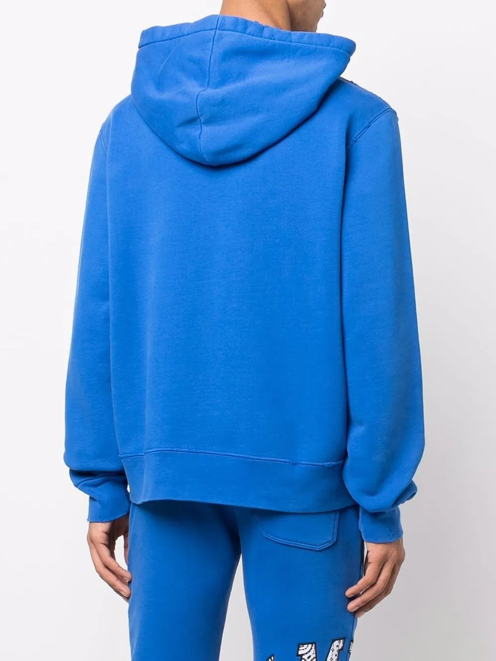 AMIRI logo-patch Pullover Hoodie - Farfetch