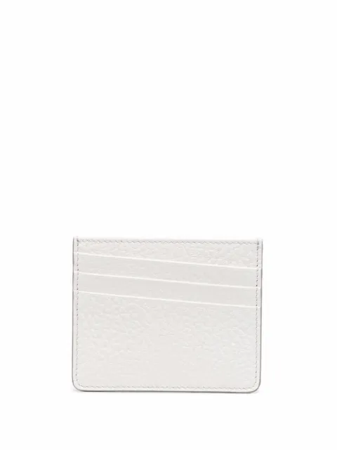 Maison Margiela four-stitch leather card holder