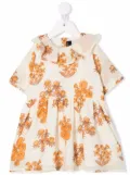 Mini Rodini wildflower-print dress - Neutrals