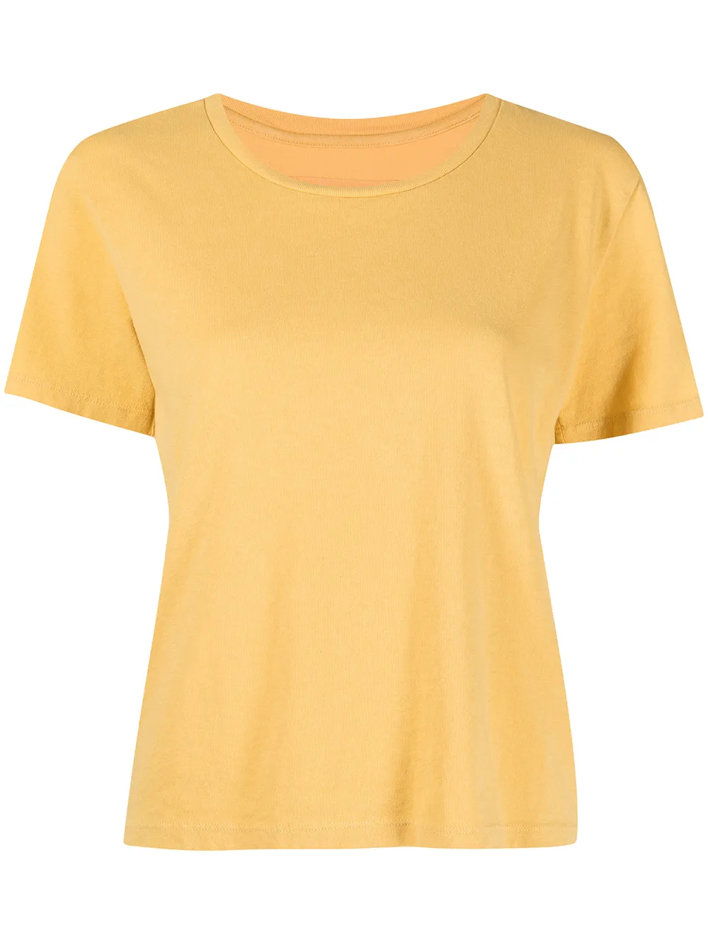

Nili Lotan crewneck cotton T-shirt - Yellow