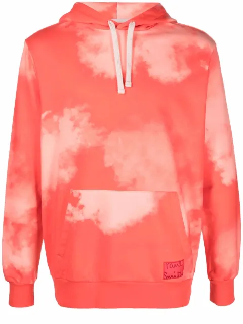 Paul Smith hoodie con nubes estampadas