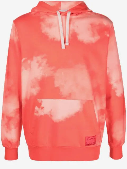 Paul Smith cloud-print pullover hoodie