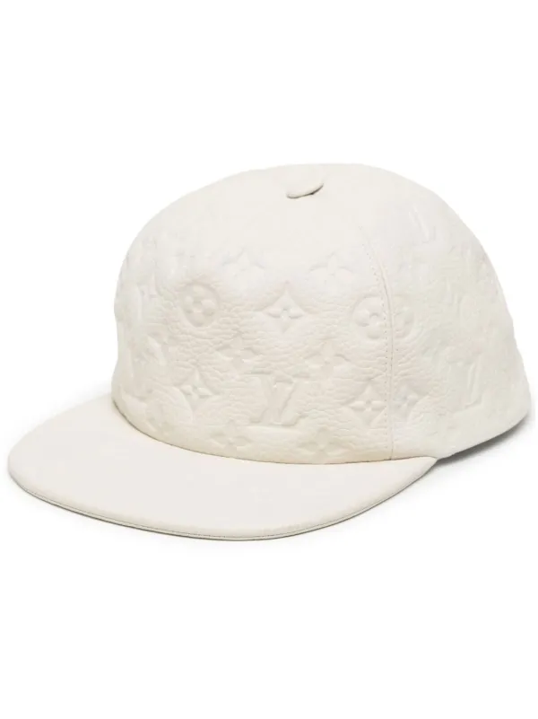 Louis Vuitton Leather Monogram Baseball Cap