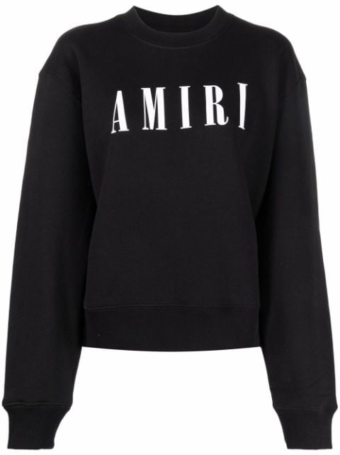 AMIRI - logo-print cotton sweatshirt