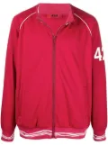 424 zipped track jacket - Red