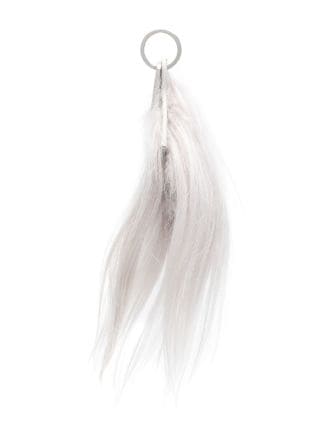 Rick Owens Goat Fur Zip Keyring - Farfetch