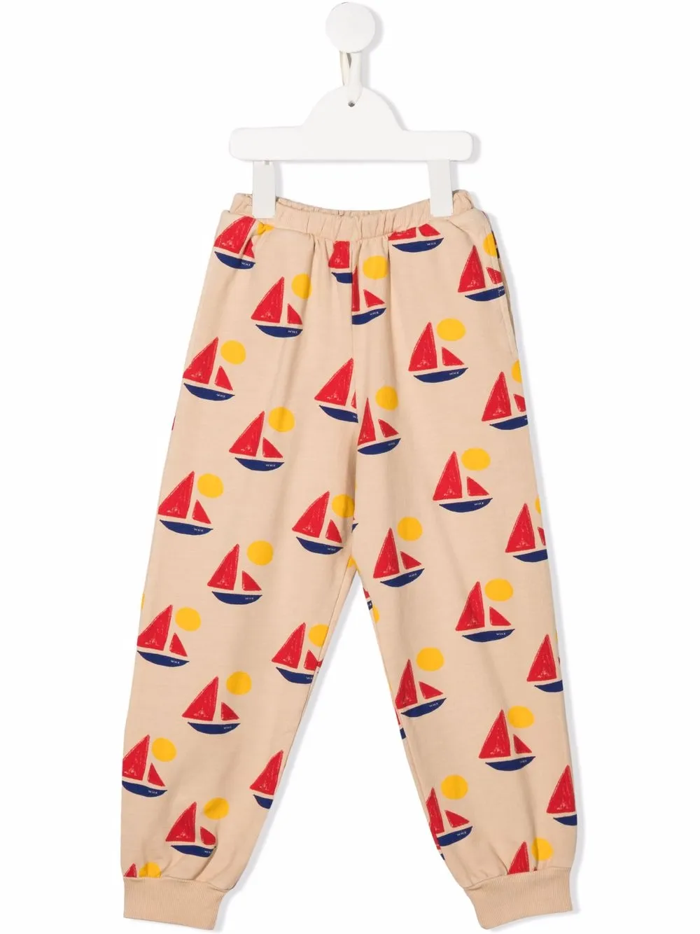 

Weekend House Kids. pants con estampado de barcos - Neutro