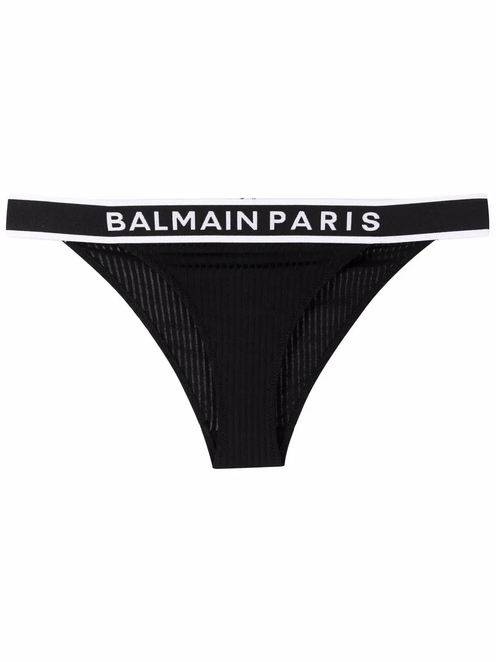 

Balmain ropa interior con logo en la pretina - Negro