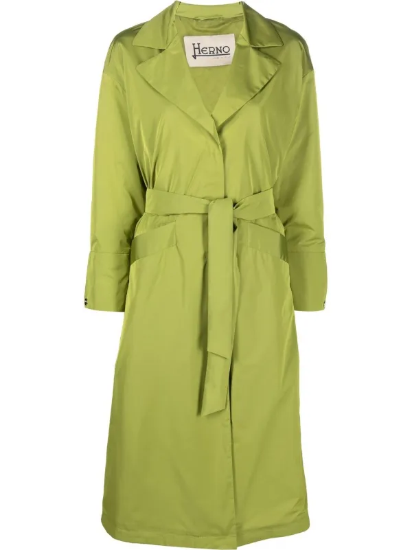 Herno Gabardina Midi Con Cinturón - Farfetch