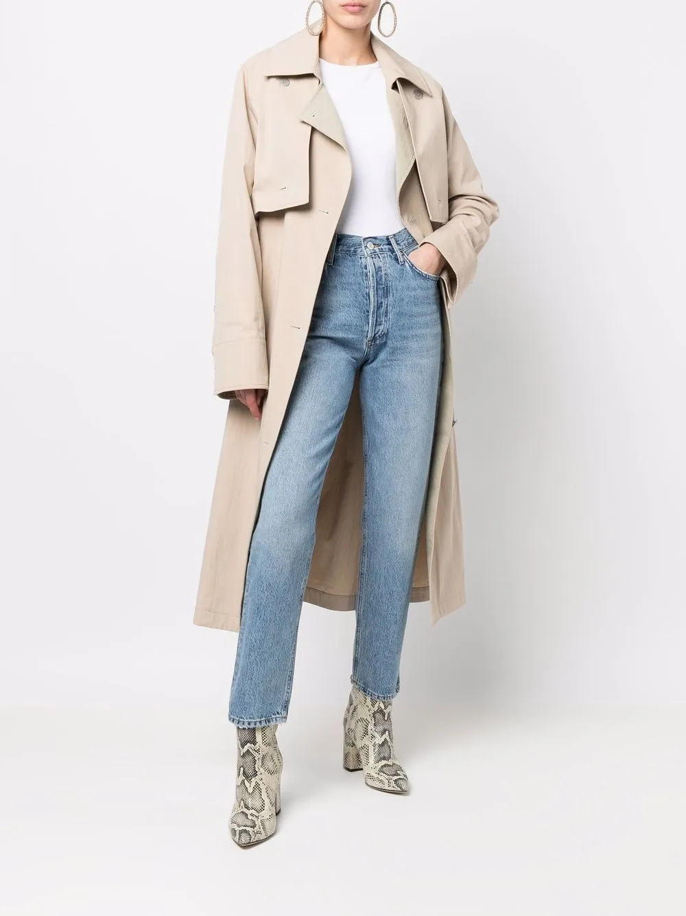 Citizens of Humanity Jeans met toelopende pijpen - Blauw