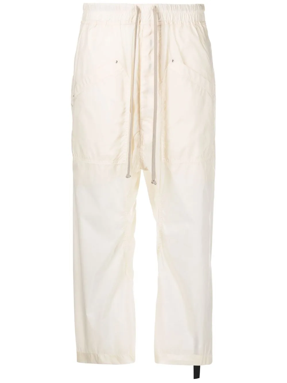 

Rick Owens DRKSHDW drop-crotch cropped trousers - Neutrals