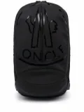 Moncler Cut logo-print backpack - Black