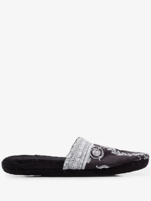 Versace I ♡ Baroque slippers