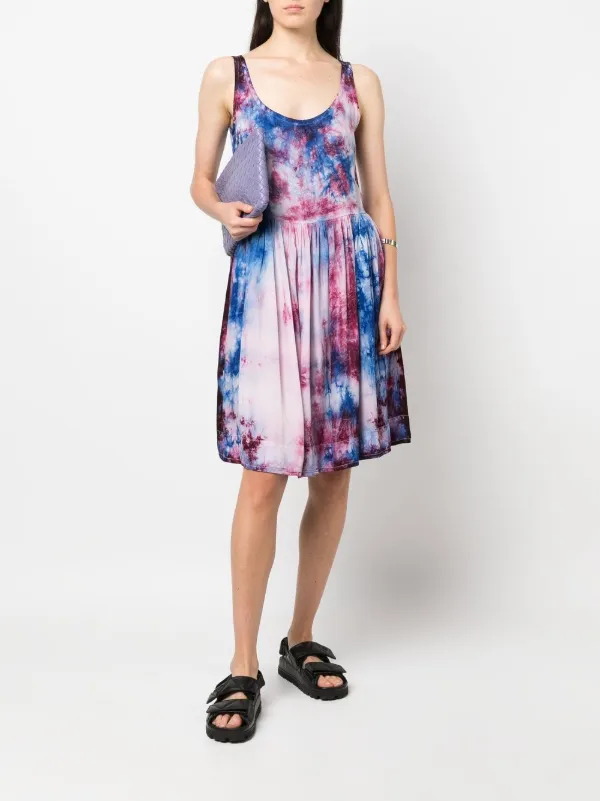 Tie dye hotsell sleeveless dress