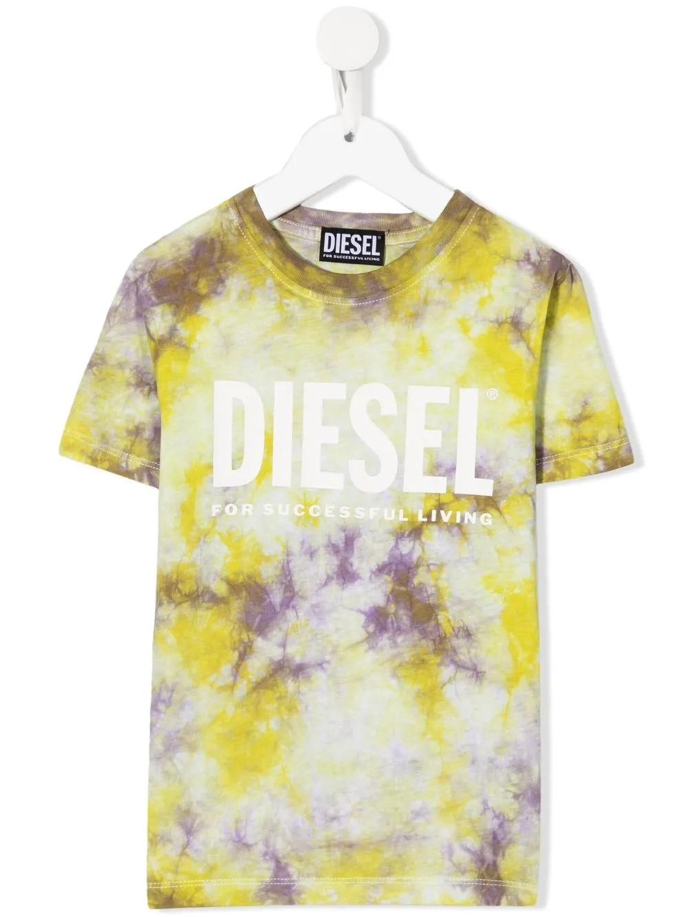 

Diesel Kids playera con logo estampado - Verde