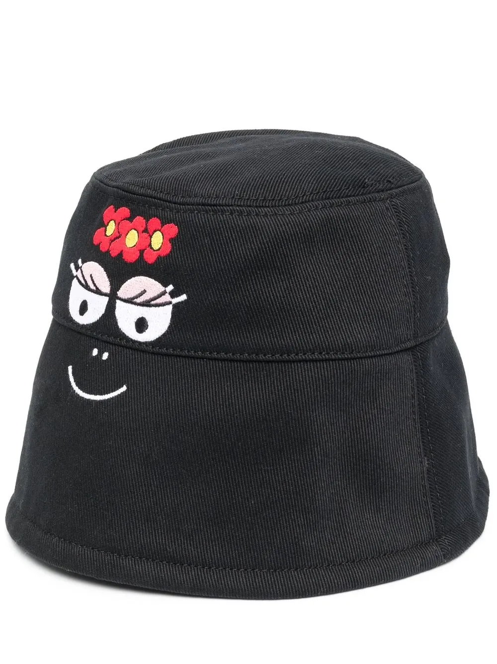 

Patou gorro de pescador con estampado gráfico - Negro