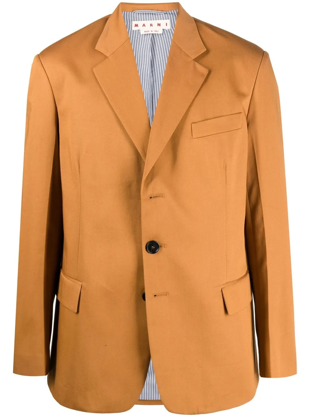 

Marni three button blazer - Brown