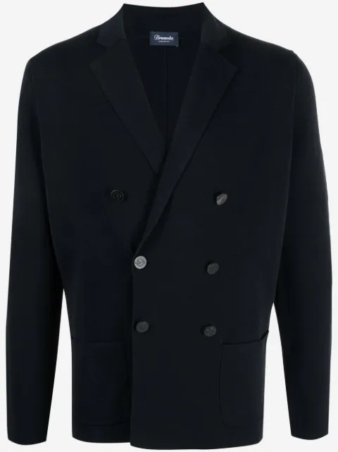 Drumohr blazer à boutonnière croisée