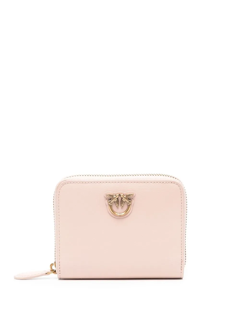 

PINKO cartera con placa del logo - Rosado