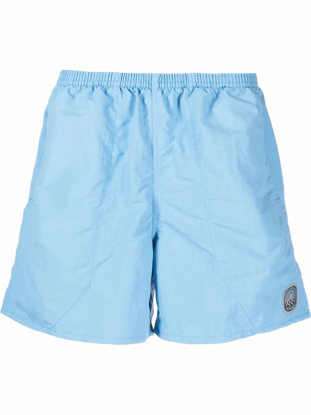 

Patagonia shorts deportivos con parche del logo - Azul