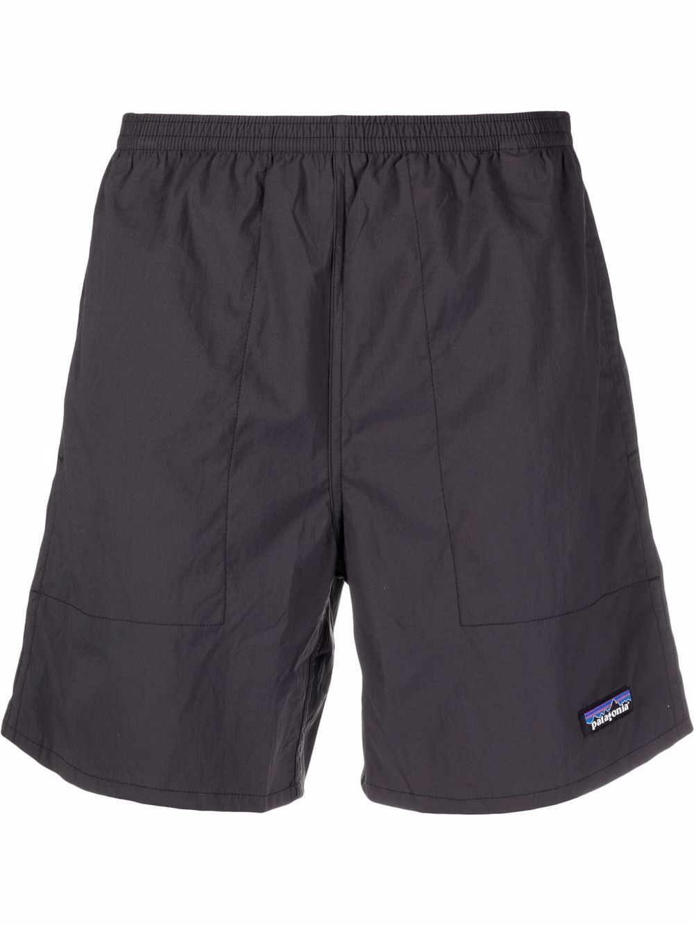 

Patagonia shorts deportivos con parche del logo - Negro