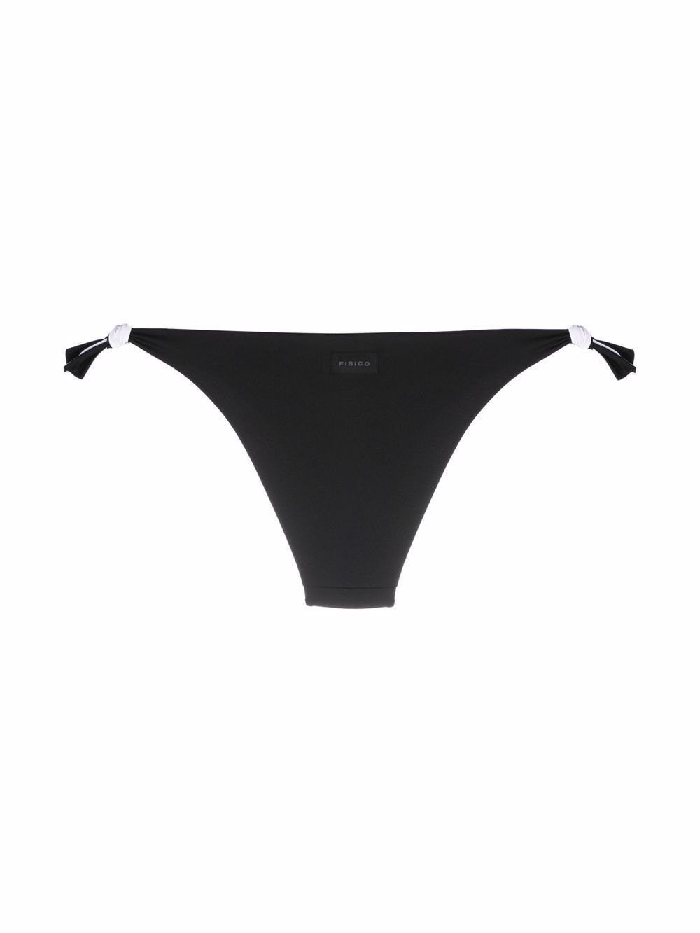 Image 2 of Fisico logo-patch knot-detail bikini bottoms