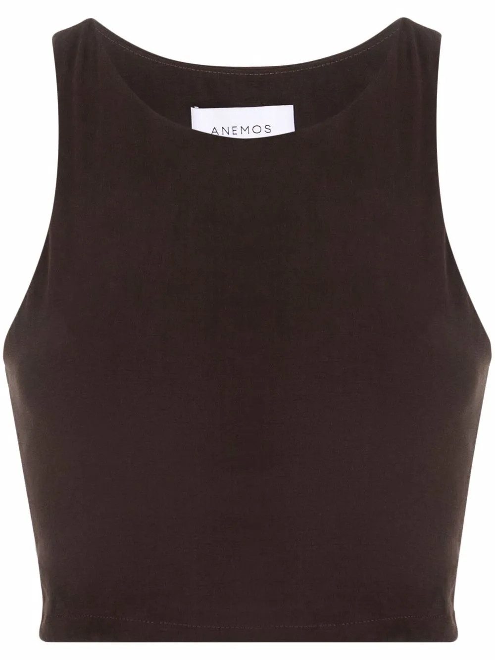 

Anemos cropped tank top - Brown