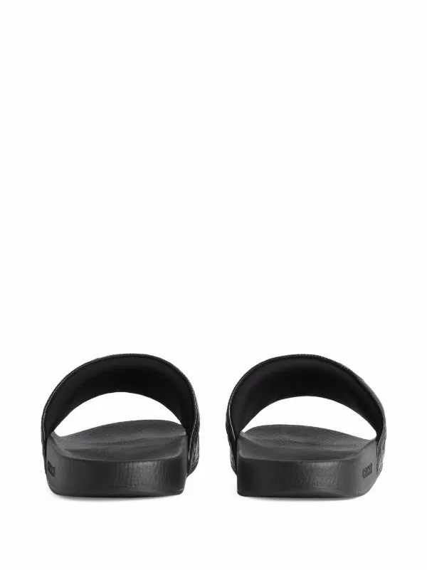 Gucci mens best sale pool slides